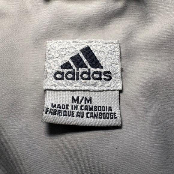 VTG y2k Adidas Golf Michelob Ultra 1/4 Zip Windbreaker Jacket Mens M PGA Tour - Picture 6 of 12